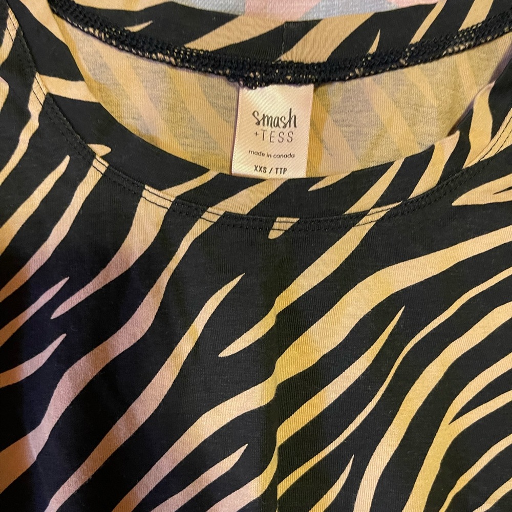 Smash and Tess tiger print bodysuit